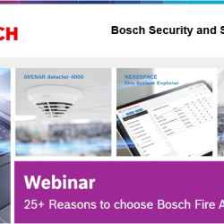 25 Λόγοι για να επιλέξετε συστήματα Πυρανίχνευσης από την Bosch 25 Λόγοι για να επιλέξετε συστήματα Πυρανίχνευσης από την Bosch